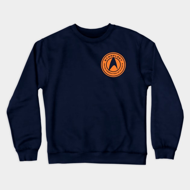 Starfleet Patch Crewneck Sweatshirt by OrangeCup